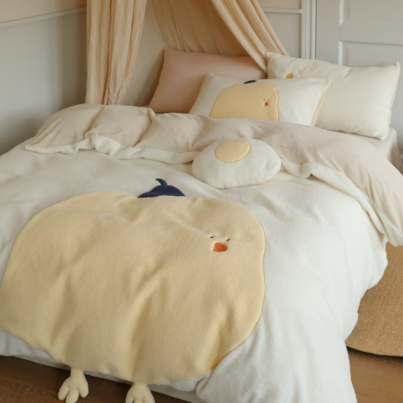 Yellow Chicks Bedding Set
