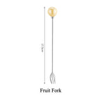 Cute Ball Long Cutlery