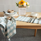 Blue Dream Checkered Napkin Set