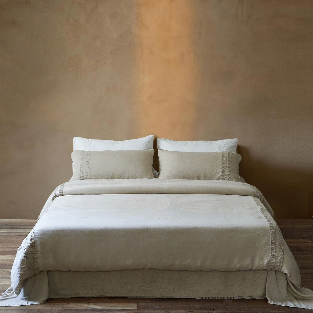 Cottage Ruched Bedding Set
