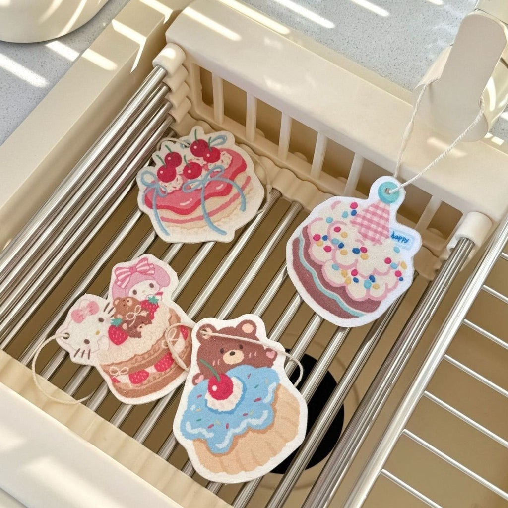 Sweet Cake Dish Sponge Set