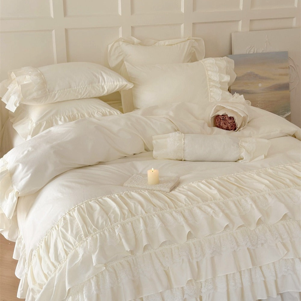 Chateau Ruffle Bedding Set - FINAL SALE