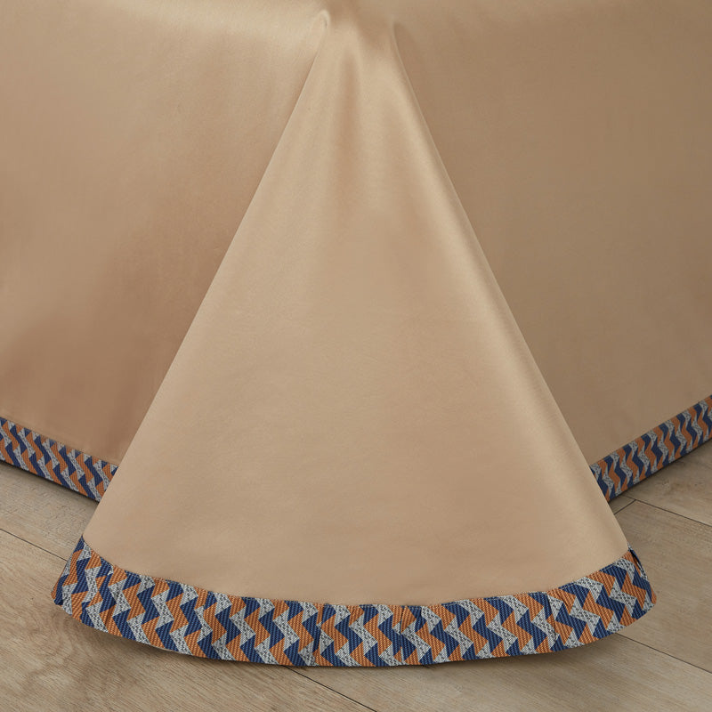 Marcella Chevron Printed Luxury Egyptian Cotton Bedding Set