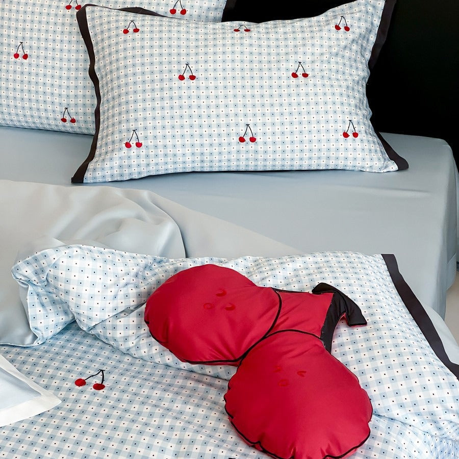 Cherry Soda Lyocell Bedding Set