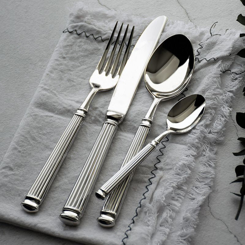 Emilia Roman Fluted Luxury Stainless Steel Cutlery Set