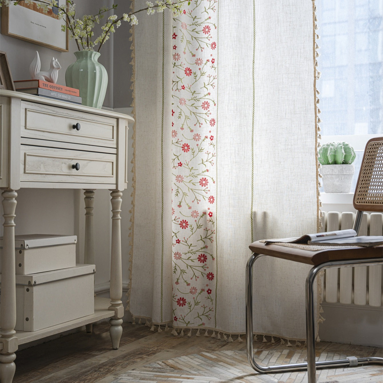 Countryside Floral Curtain