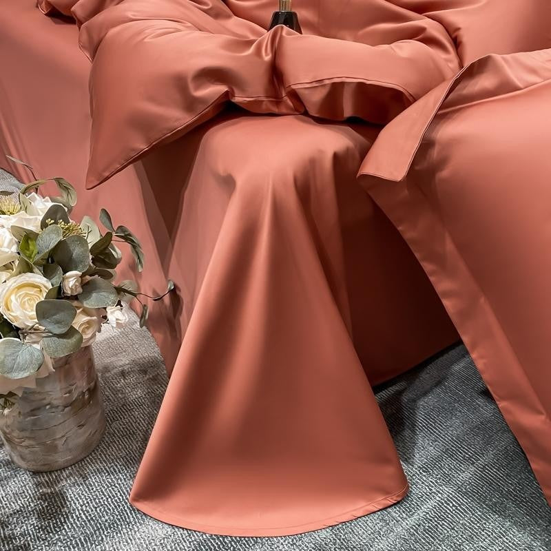 Neo Terracotta Silky Egyptian Cotton Bedding Set