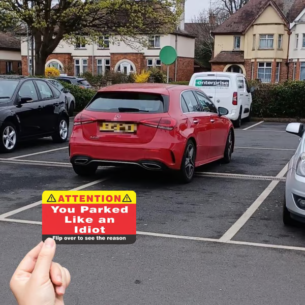 You Parked Like an Id10t Cards