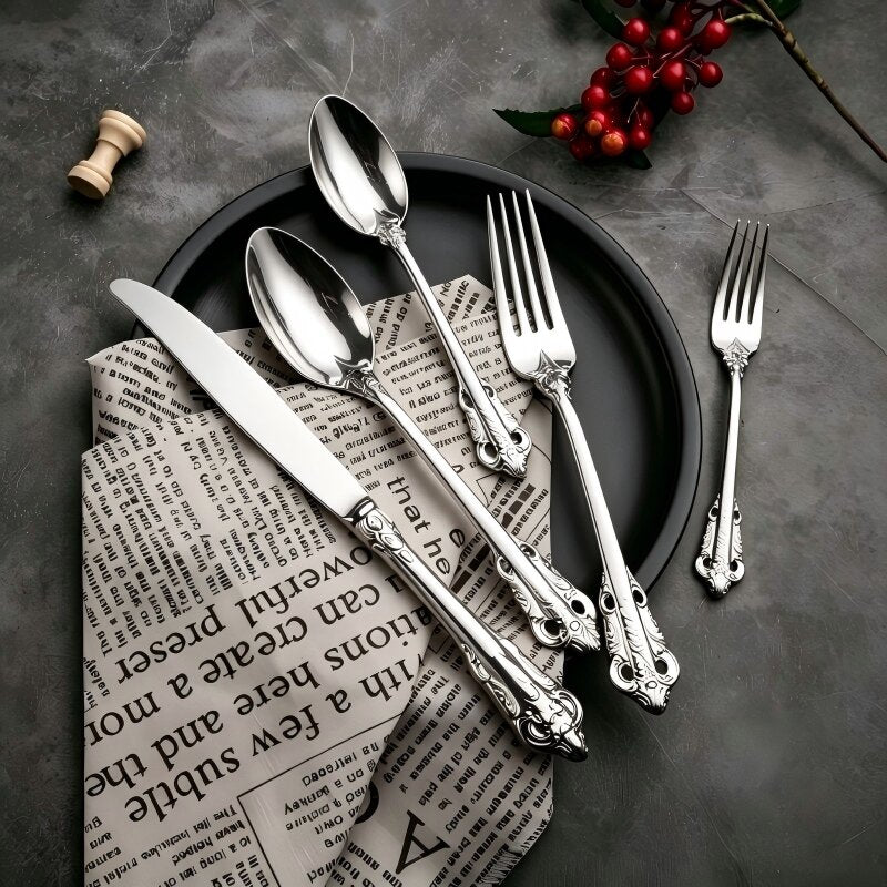 Ducal Silver Forged Stainless Steel Cutlery Set