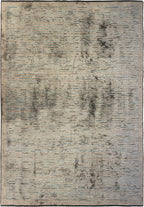 Stripe Blue - Beige - Dark Grey Rug