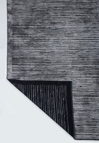 Stripe Black - Light Grey Rug