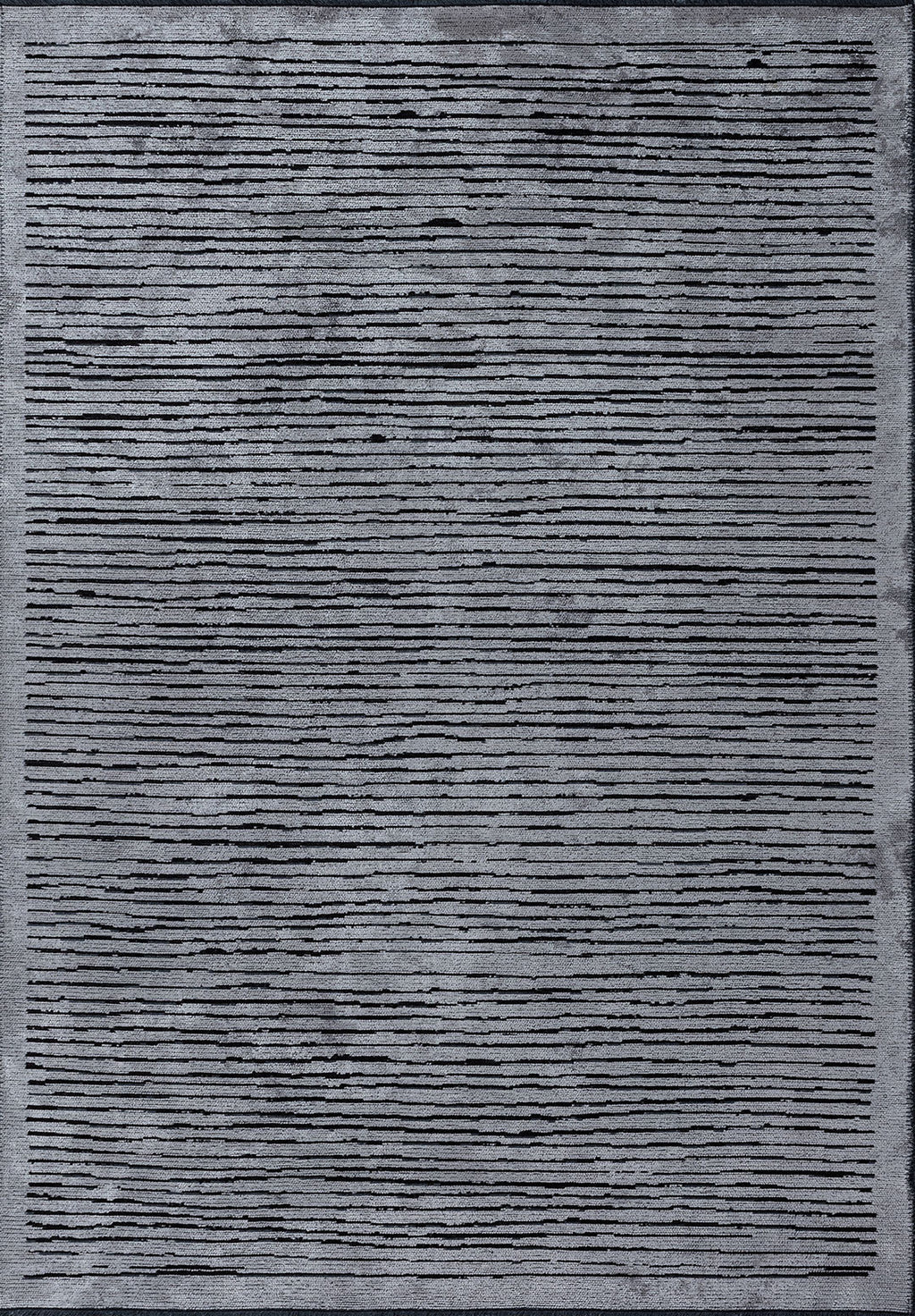 Stripe Black - Light Grey Rug
