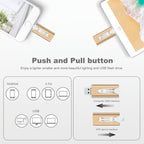 32~256GB Micro USB + 8 Pin + USB 3.0 4 in 1 Mobile Phone Computer U-Disk