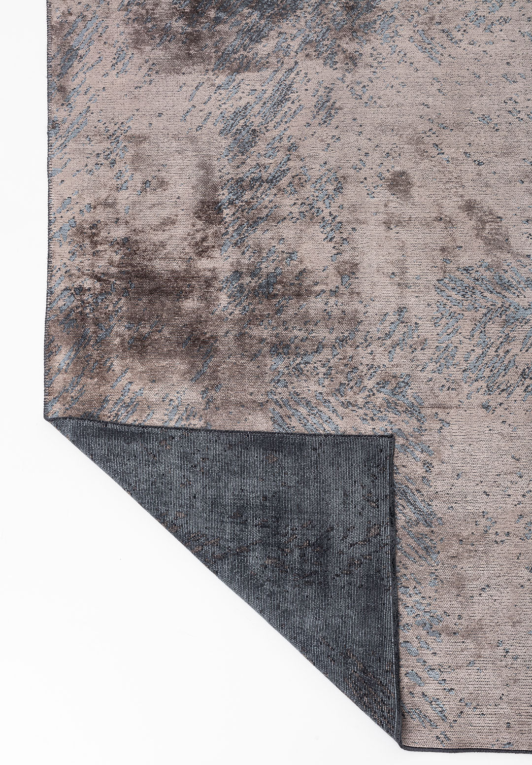 Rustic Nougat - Blue Rug