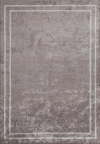 Parallel Border Dark Grey - Light Grey Rug