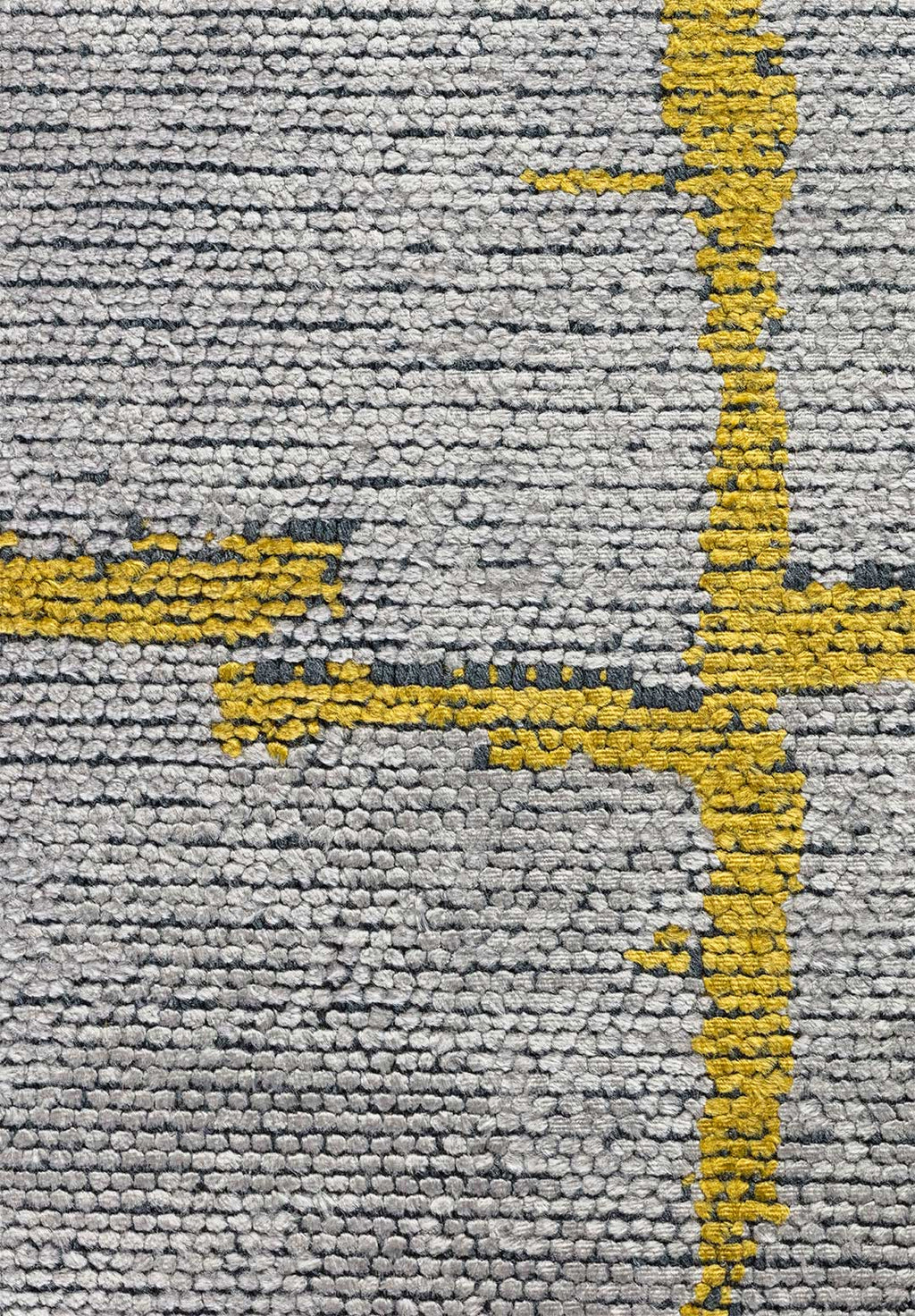 Mark Yellow - Light Grey Rug