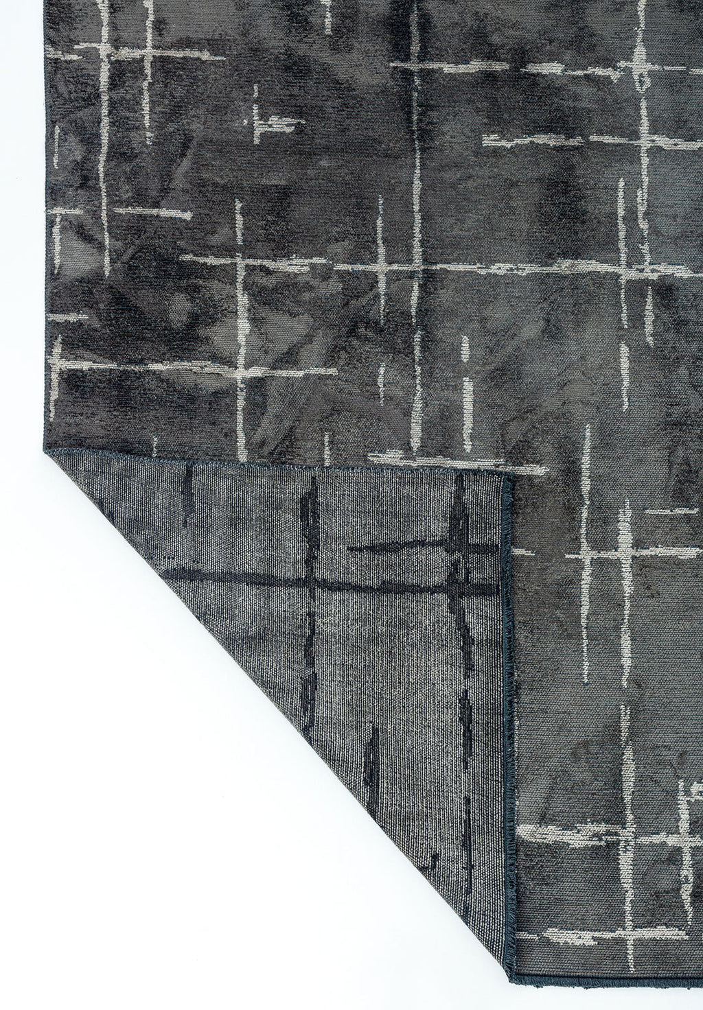 Mark Light Cream - Anthracite Rug