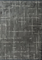 Mark Light Cream - Anthracite Rug