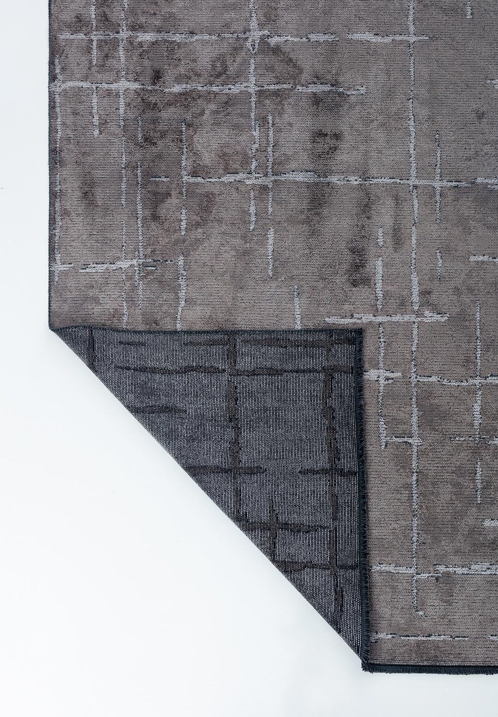 Mark Light Grey - Dark Grey Rug