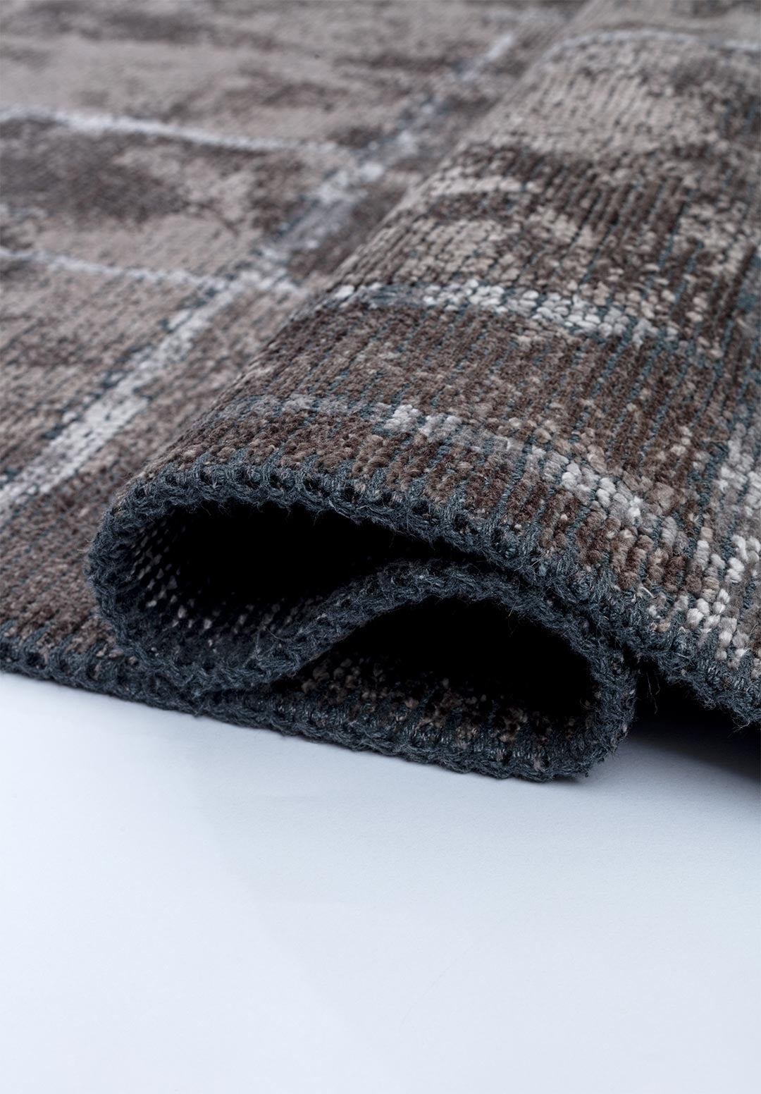 Mark Light Grey - Dark Grey Rug