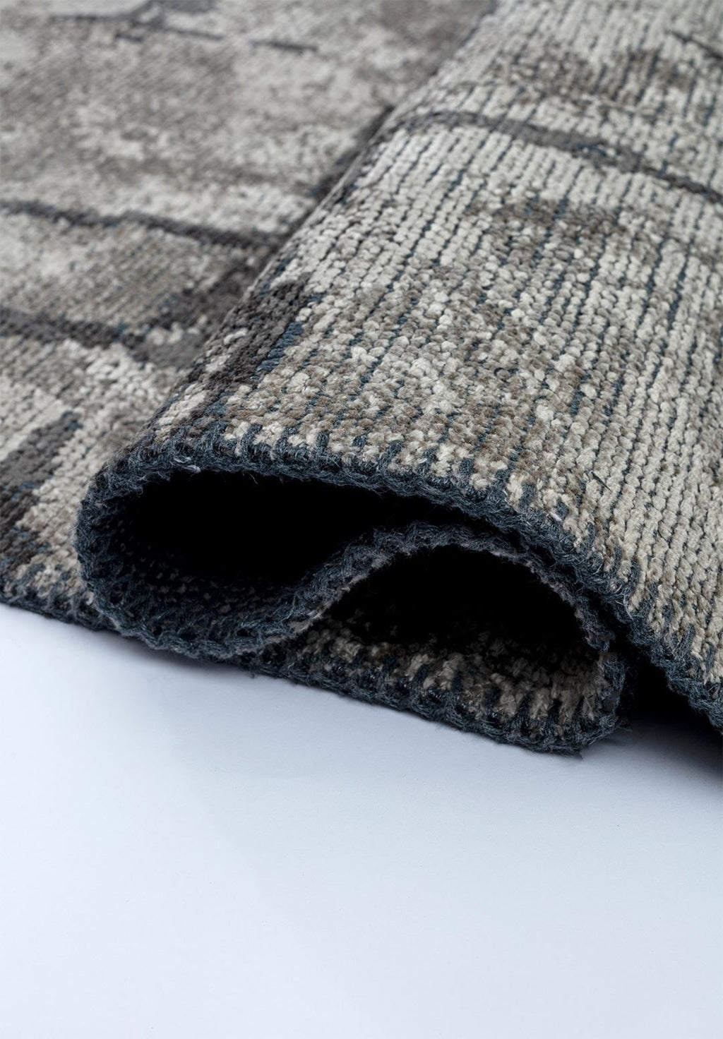Mark Anthracite - Beige Rug