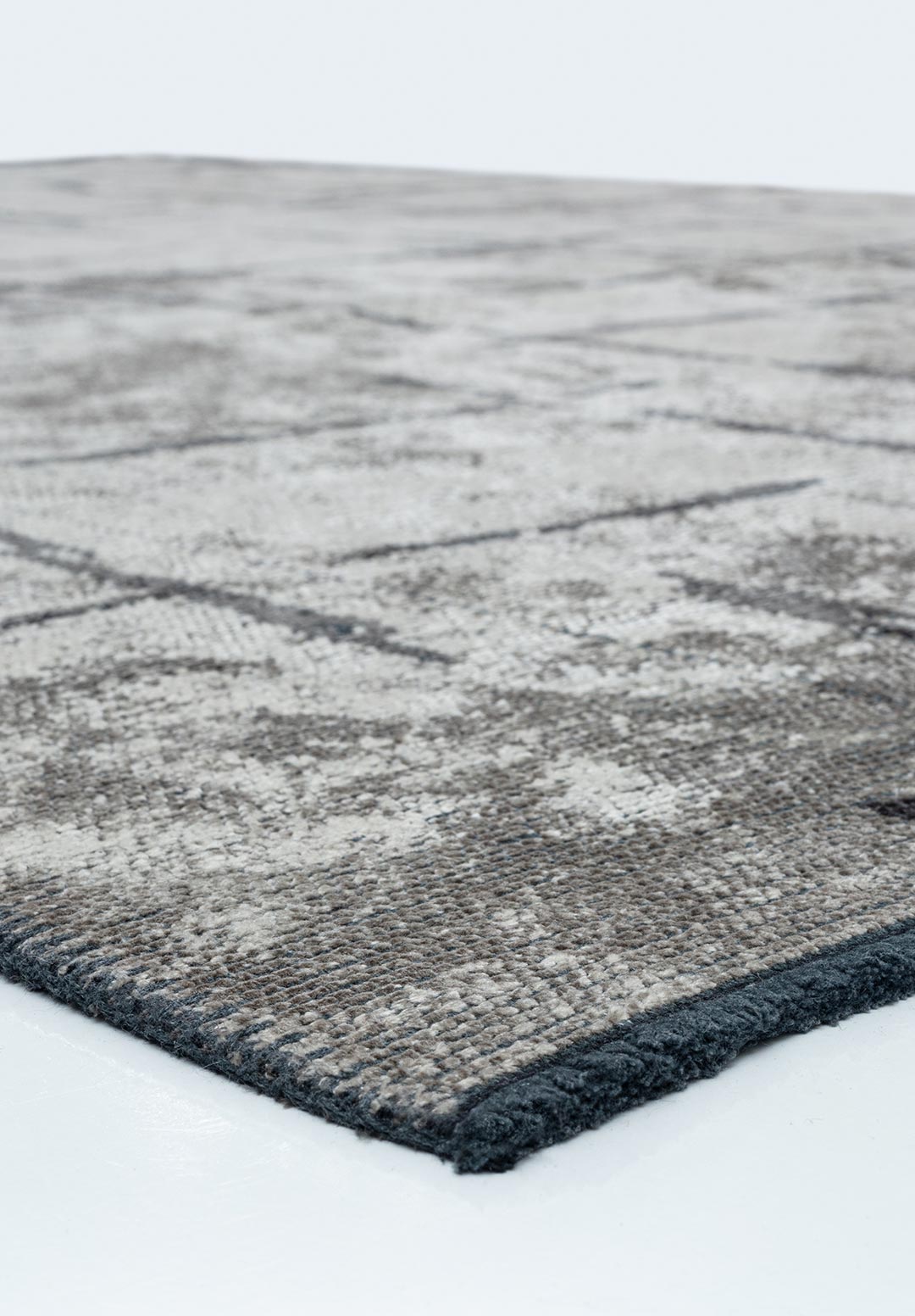Mark Anthracite - Beige Rug