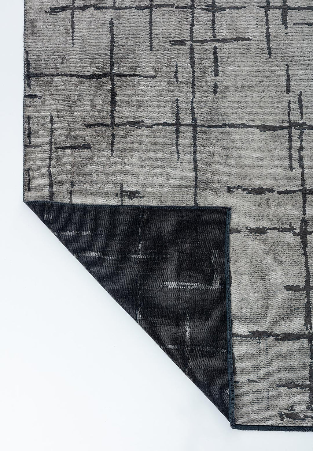 Mark Anthracite - Beige Rug