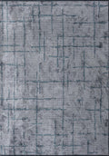 Mark Blue - Light Grey Rug