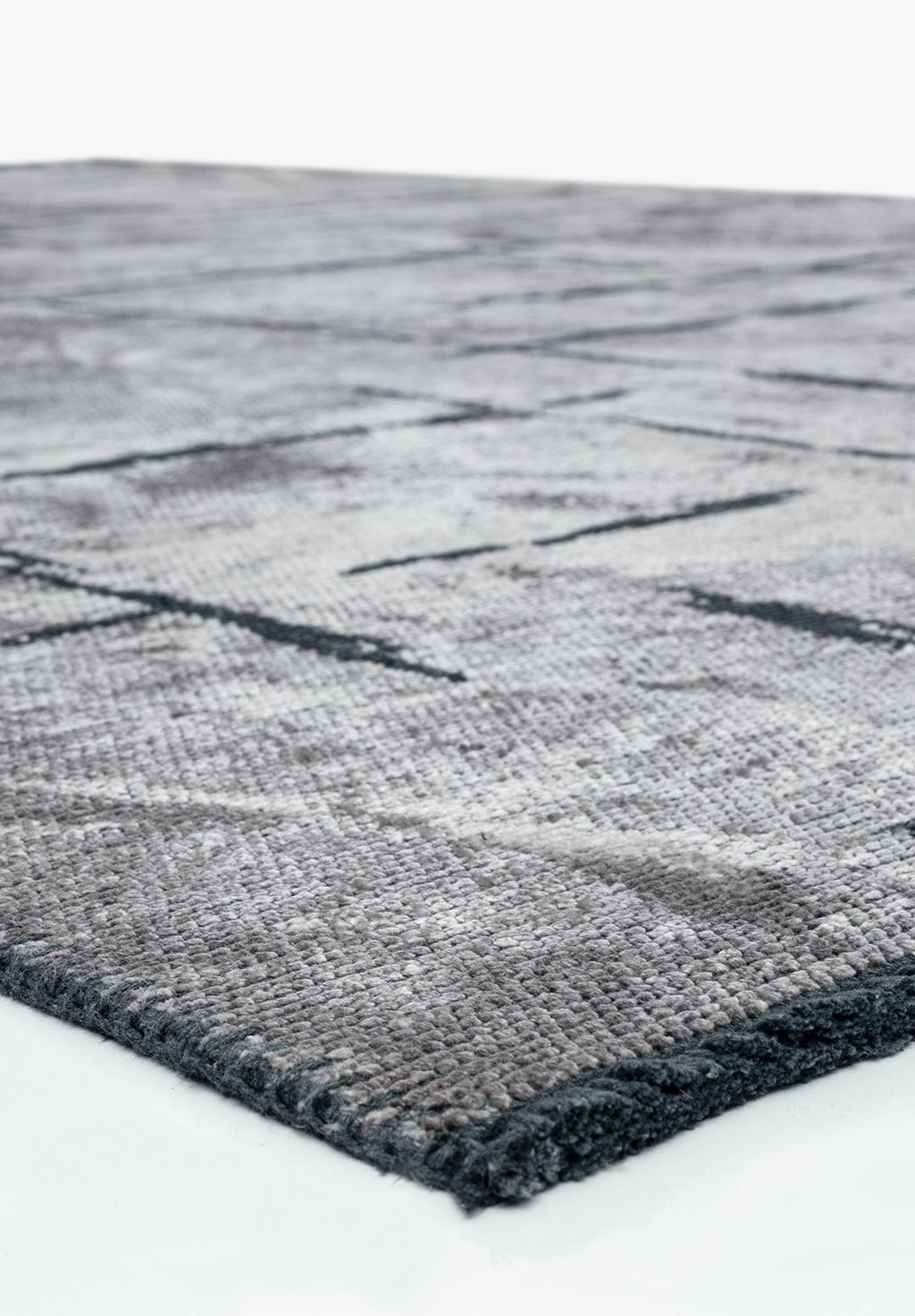Mark Black - Light Grey Rug
