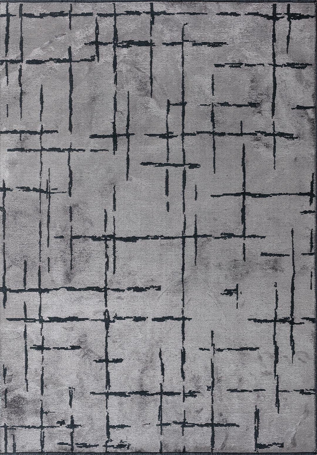 Mark Black - Light Grey Rug
