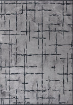 Mark Black - Light Grey Rug