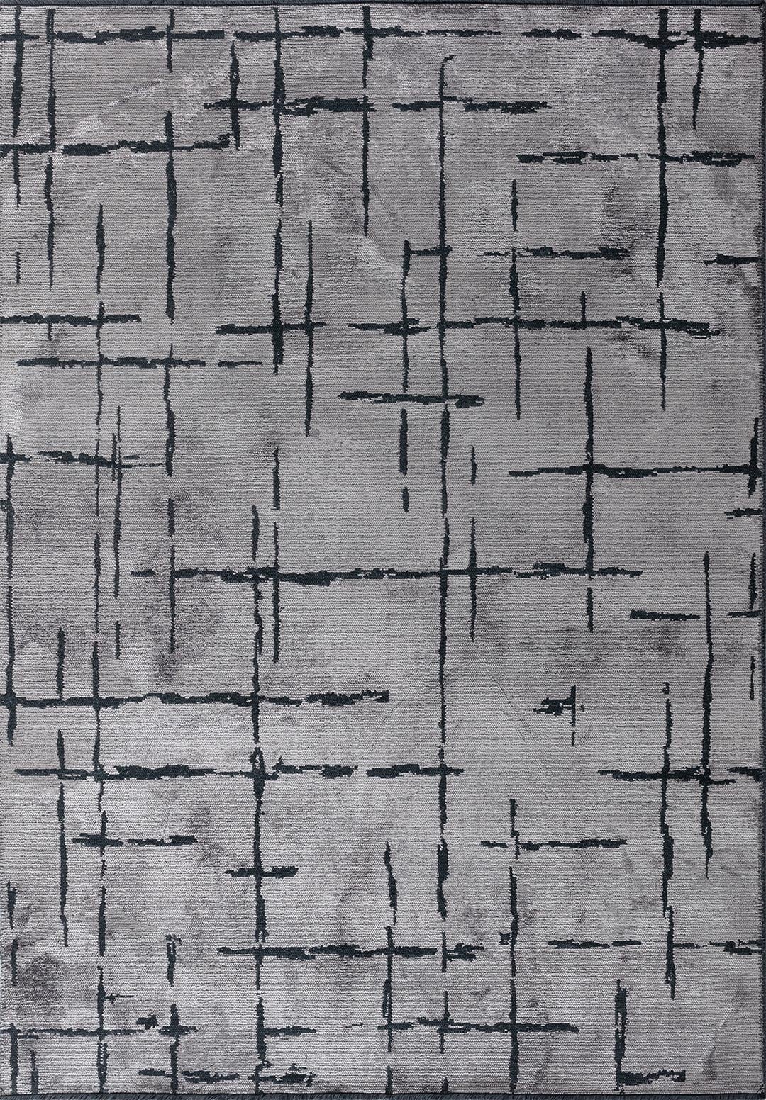 Mark Black - Light Grey Rug