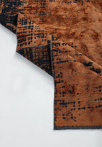 Space Terra - Matte Black Rug