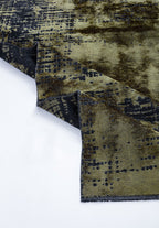 Space Green - Matte Black Rug
