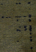 Space Green - Matte Black Rug