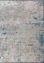 Space Beige - Petrol Rug