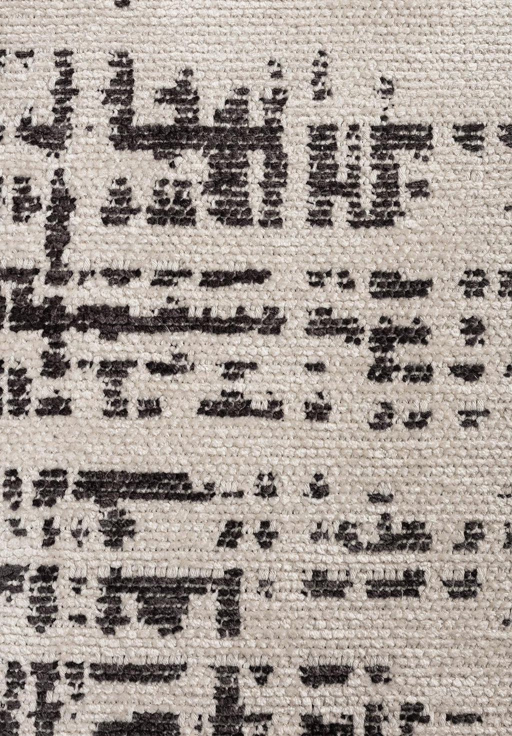 Space Ecru - Charcoal Rug
