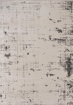 Space Ecru - Charcoal Rug