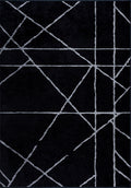 Grid Black - Light Grey Rug