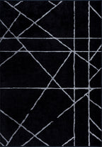 Grid Black - Light Grey Rug