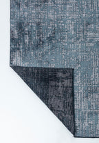 Pixel Blue - Light Grey Rug