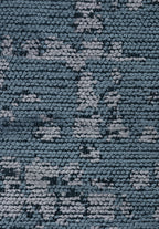 Pixel Blue - Light Grey Rug