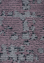 Pixel Damson - Light Grey Rug