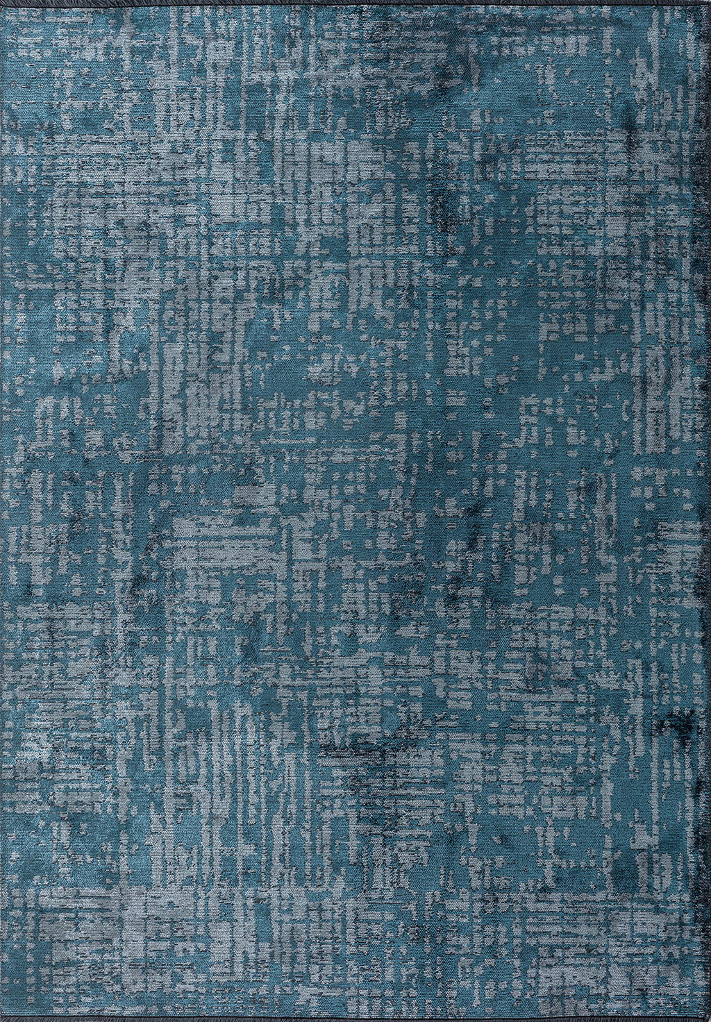 Pixel Petrol - Blue Rug