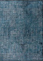 Pixel Petrol - Blue Rug