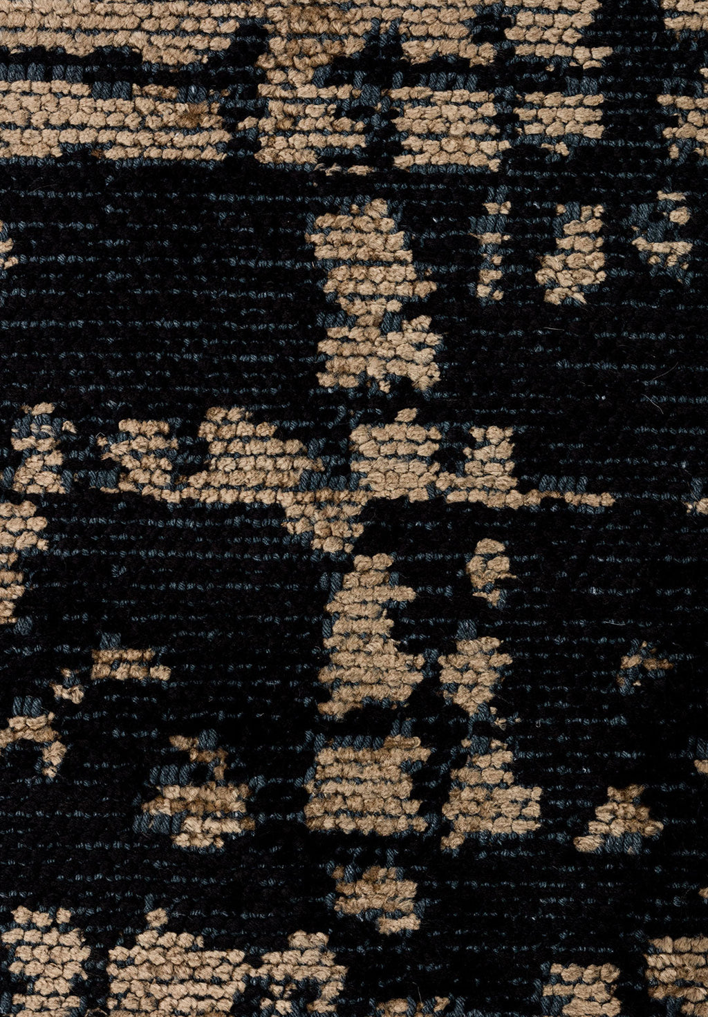 Pixel Black - Dark Beige Rug