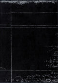 Barber Light Grey - Black Rug