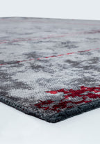 Barber Red - Light Grey Rug