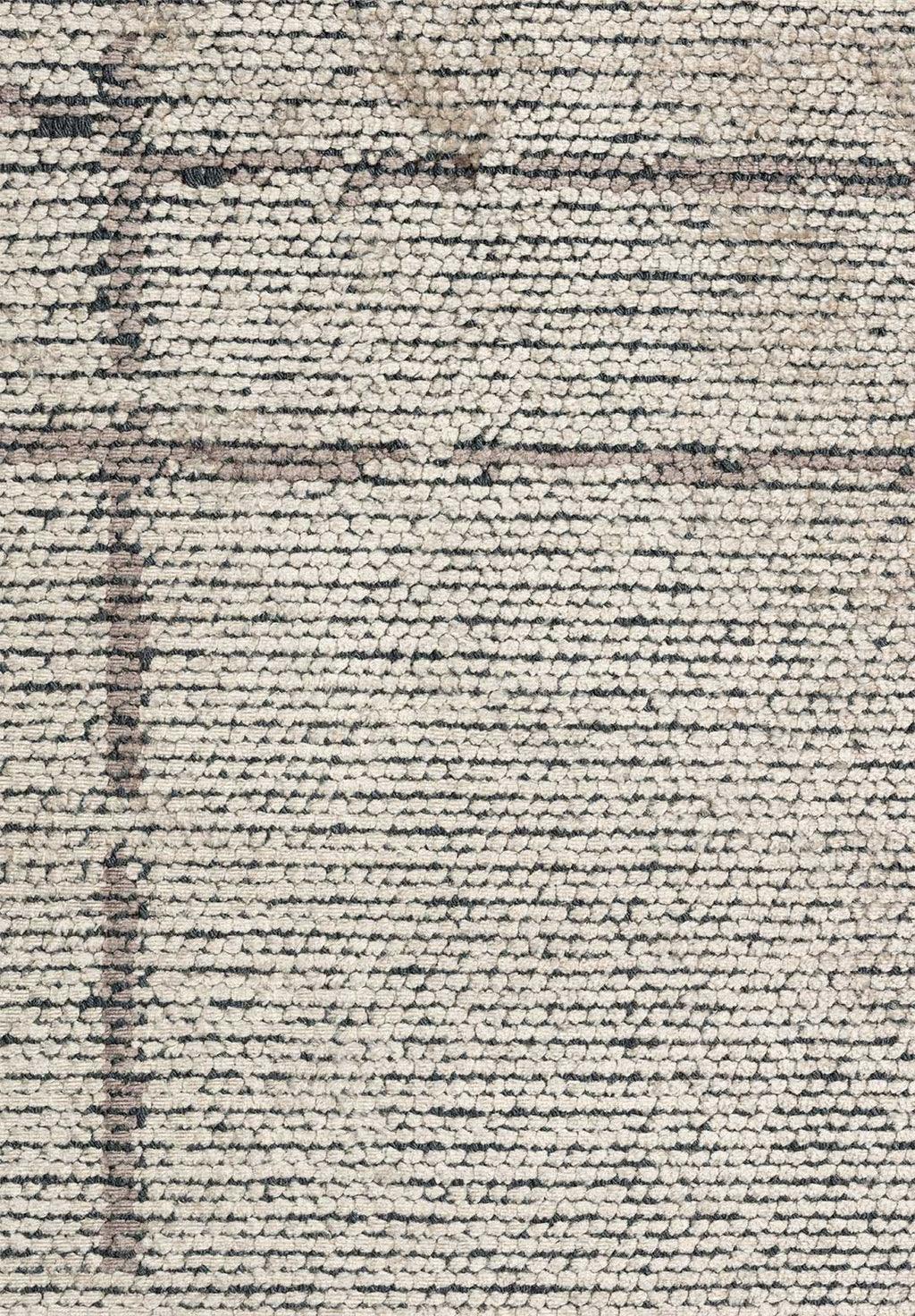 Barber Dark Grey - Cream Rug