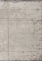 Barber Dark Grey - Cream Rug
